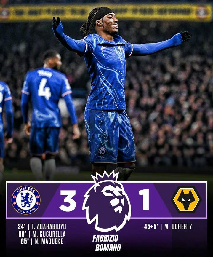 切尔西逆转成功，击败尤文图斯