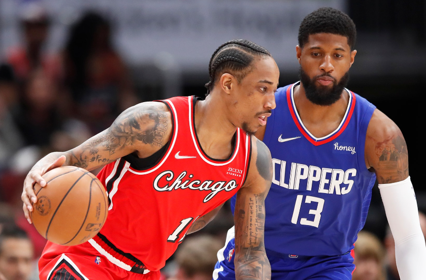 爵士鏖战快船，德罗赞状态火热